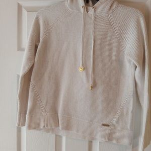 Michael Kors Hooded Cropped Top